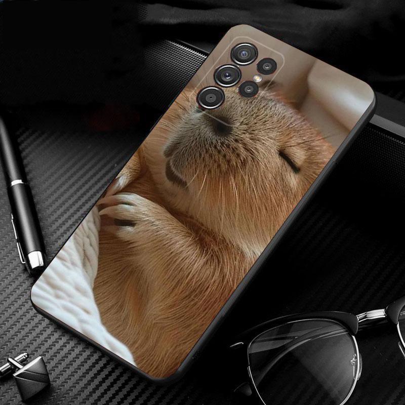 

Animal Capybara Phone Case For Samsung Galaxy S25 S24 S23 S22 S21 Ultra S24 S23 S22 S21 S25 Plus S24 S25 FE S24 FE