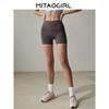 Mitaogirl Kendall Shorts Women's Summer Tight Sports Pants High Waist Running Cycling Yoga Fitness Shorts