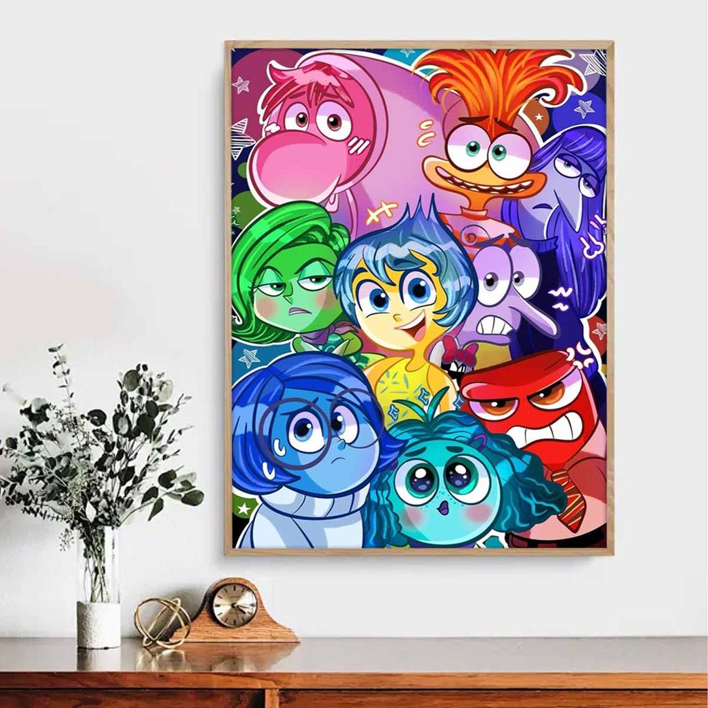 5D Diy Diamond Painting Cute Cartoon Characters Full Drill Rhinestones Mosaic Embroidery Handmade Products Home Decor Gift