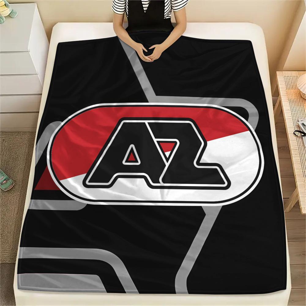 AZ Alkmaar Poster Flanelldecke, Hohe Qualität, Bequem für alle Jahreszeiten, Heimdekoration, Wärme und Komfort