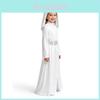 Leia Prinzessin Cosplay Kleid Für Kinder Mit Gedruckten Elementen Und Langen Ärmeln Für Kinder Kostümspiel