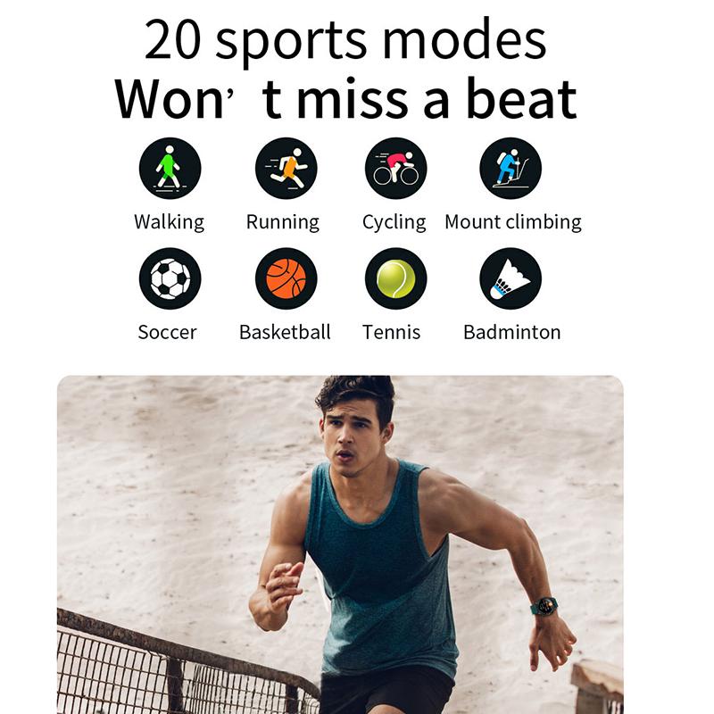 Смарт-часы 8 цветов Bluetooth-вызов Смарт-часы Мужчины Женщины Спортивный режим Монитор — фото 8