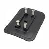 1Pc Inflatable Boat Fishing Rod Holder Fixed Base Pvc Glue-On Pad Rubber Boat Fishing Kayak Accessory Fish Finder Mount Fix