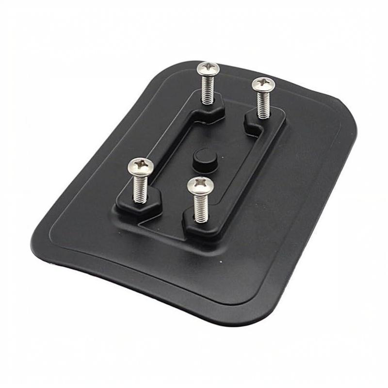 1Pc Inflatable Boat Fishing Rod Holder Fixed Base Pvc Glue-On Pad Rubber Boat Fishing Kayak Accessory Fish Finder Mount Fix