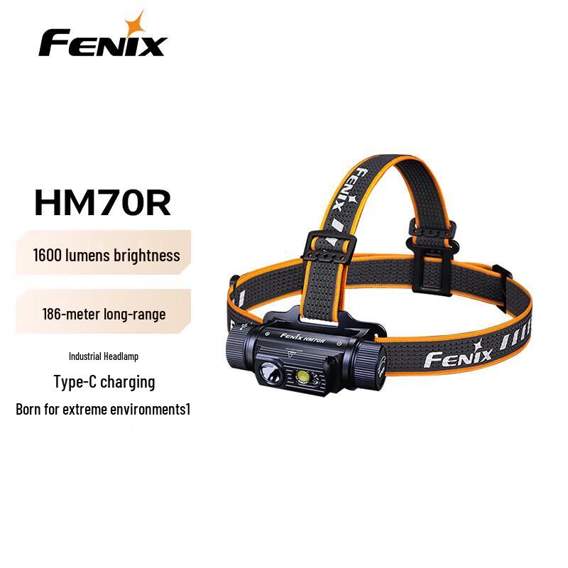 

Fenix HM70R Triple Output USB-C Rechargeable Headlamp
