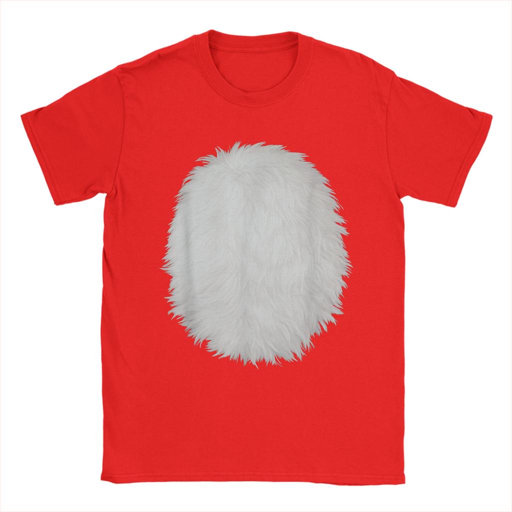 White Belly Costume DIY Cosplay Panda Bear Cat Skunk Deer Cotton T Shirt For Men Summer T Shirts O Neck Tees Wholesale Tops