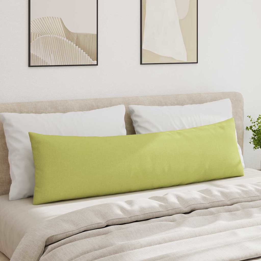Sofa Cushions 2 Pcs Light Green 145 X 40 Cm Fabric