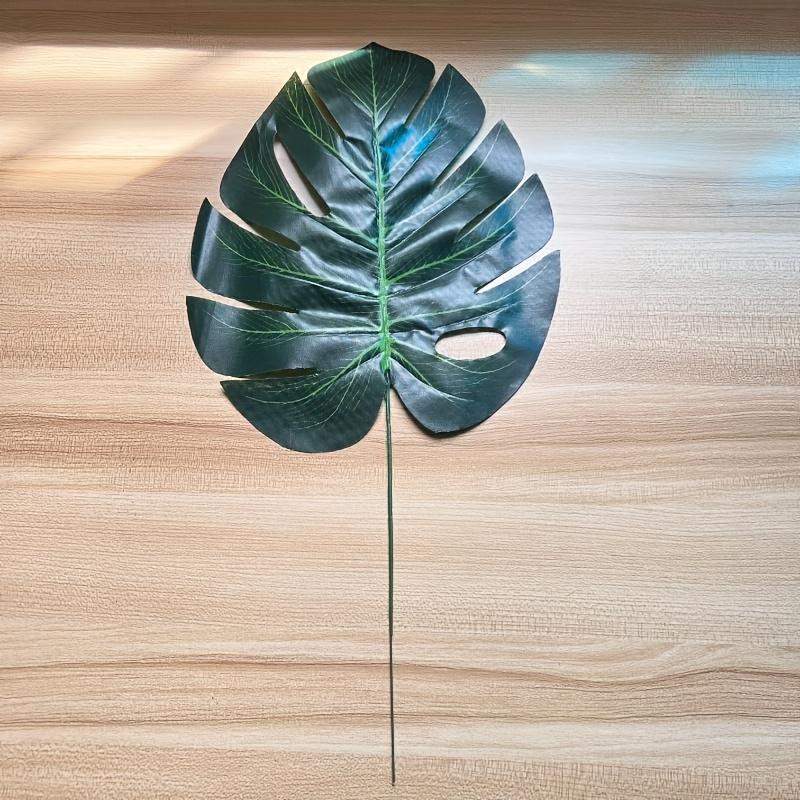 10pcs Artificial Green Leaves Scattered Tail Leaves Plants Plastic Turtleback Fern Home Bouquet Supplies Desktop Decoration