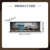 1/64 Model Car Display Case Diorama Decorative Scenario Toy Storage Box Showcase Organizer for