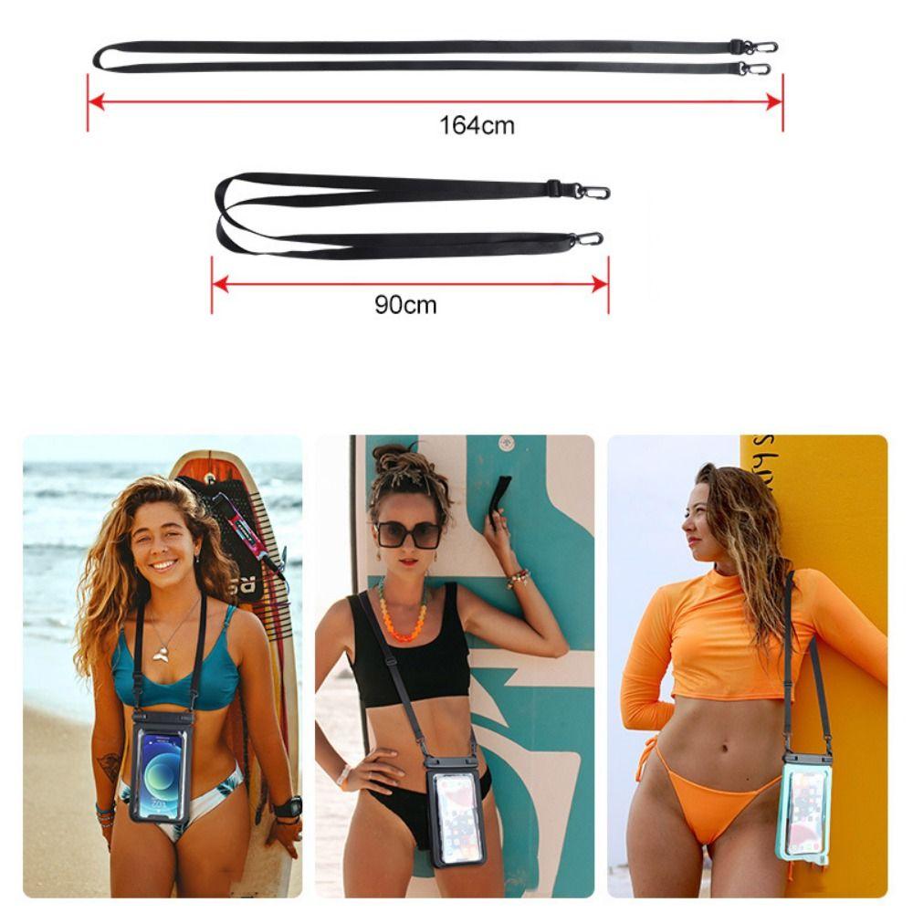 Sealing Strip Underwater Dry Bag Transparent Swimming Waterproof Bag  Swimming