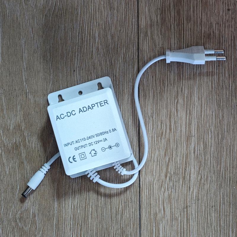 Hot 1PC Waterproof Power Adapter DC12V 2A EU Plug For CCTV Security Surveillance AHD Camera Charger NVR DVR Input 100V-240V
