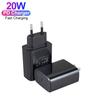 High Quality GS CE UL Certified 20W Charger Cube USB-C Power Adapter USB Type C PD Fast Wall Charger for Apple IPhone 16 17 Pro