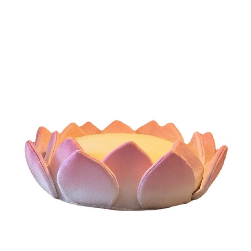 

Подушка Плюшевый Лотос Игрушка Подвеска Дом Нескользящий Футон Диван Подушка Декор Комнаты Подарок 20cm/7.87in