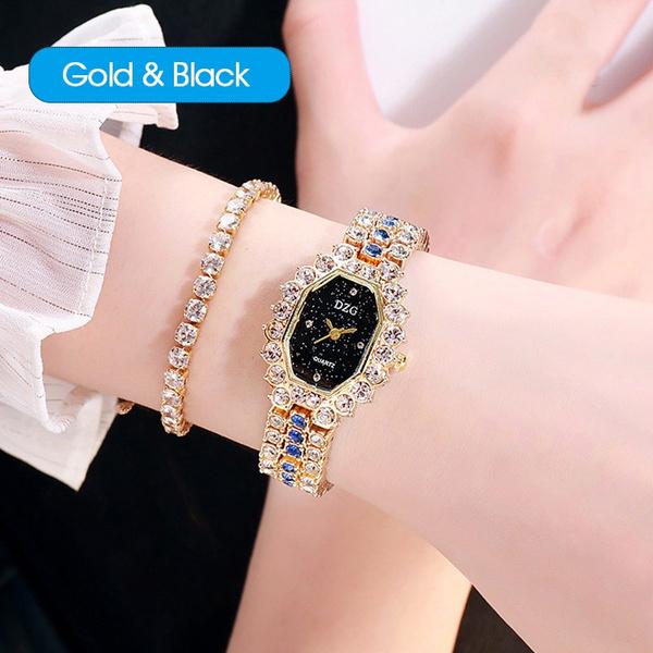 

5 цветов, кварцевые часы с браслетом из кристаллов и бриллиантов, роскошные модные элегантные часы со звездным хрусталем и стразами для женщин и дам
