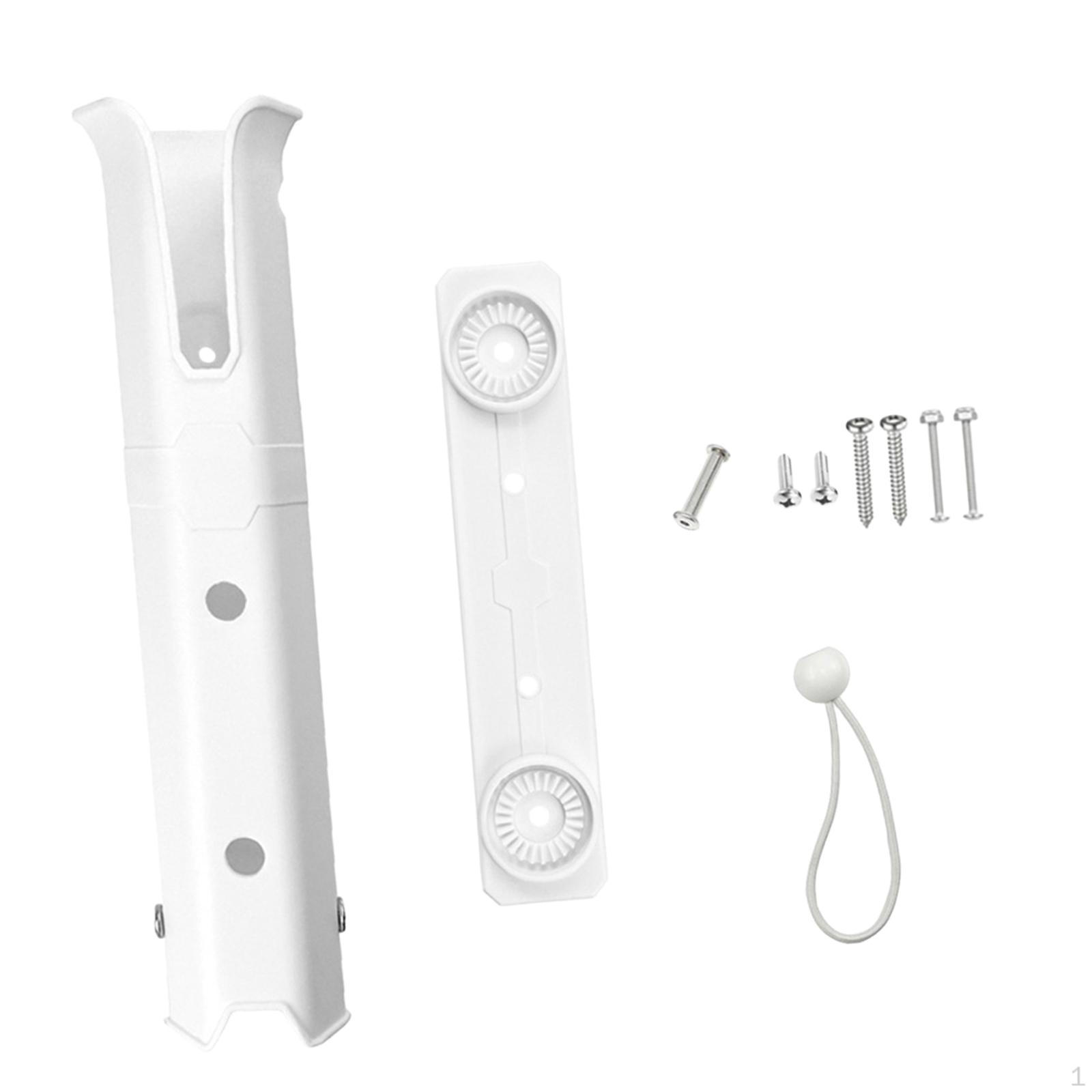 

And Compact Fishing Rod Holder with Side Mounting Screws for Storage in A Kayak.