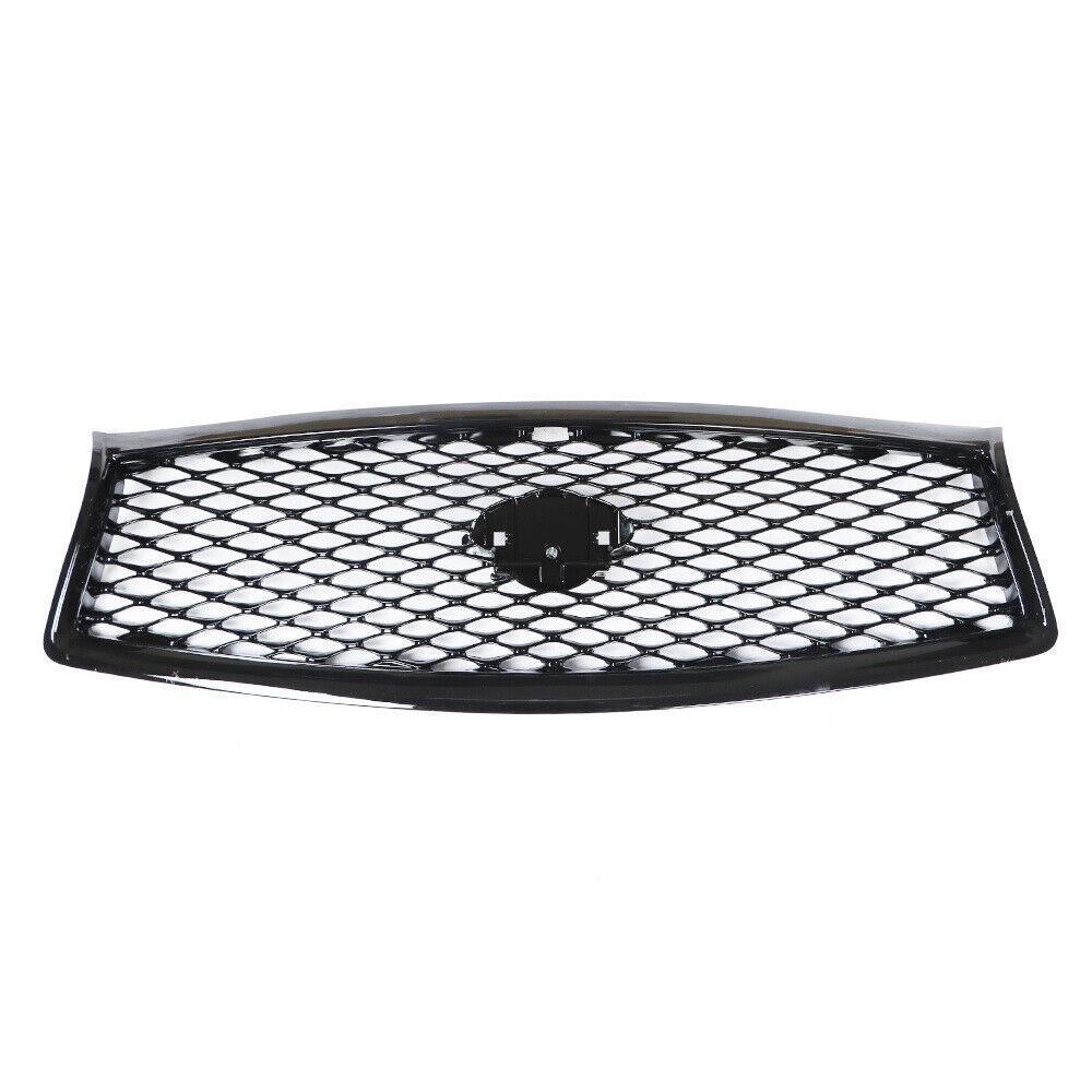 Infiniti Q50 Grille Frame Bright Black, Modified for Model Years 2014-2022