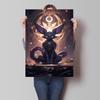 Anime Posters Pokemon Umbreon Cartoon Character Picture HD Print Canvas Painting Home Children's Room Wall Decoration Gifts