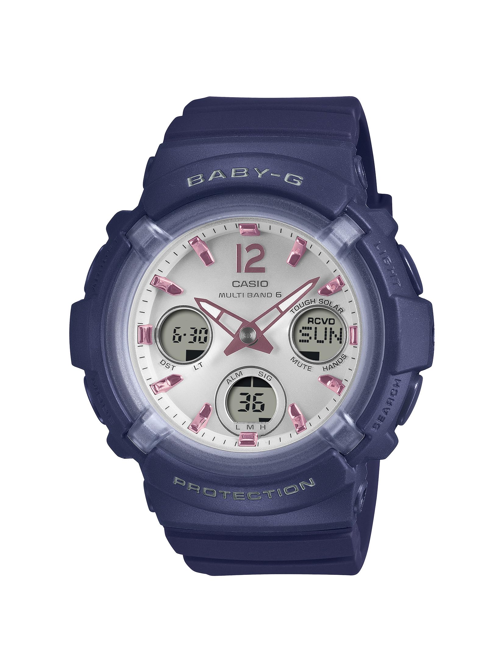 Watch Solar Navy [Casio] Baby-G Radio-Controlled BGA-2800-2A2JF Women s