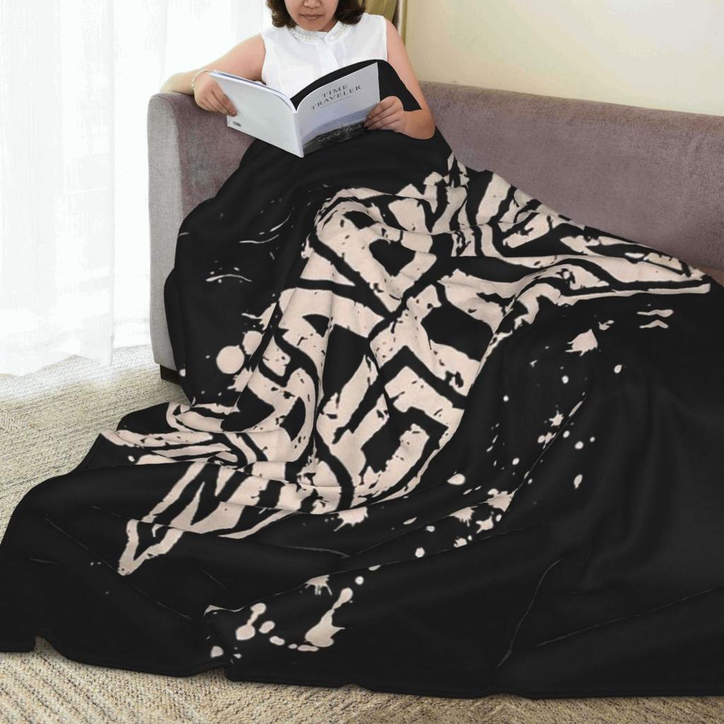 Babymetal Combination Blanket Flannel Sofa Throw Blanket Warm Throw Blankets for Couch Bedding Outdoor Throws Bedspread Quilt