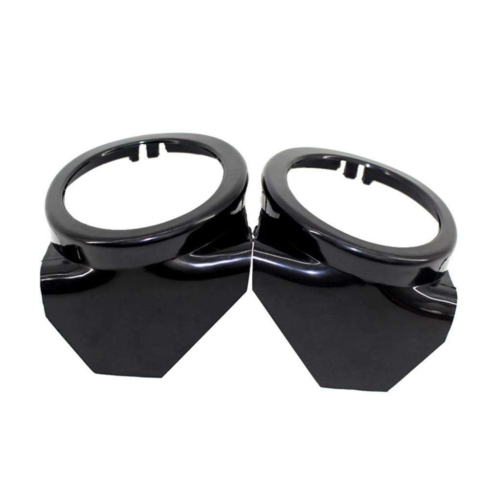 2Pcs LH+RH Fog Light Cover Trim For 00-06 BMW E46 3 Series M3 Style Front Bumper