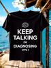 Funny Psychology Tshirt Keep Talking I'm Diagnosing You G...