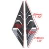 For Hyundai Elantra 2025 2025 2025 Car Rear Louver Window Side Shutter Cover Trim Sticker Vent Scoop Carbon Fiber Accessories