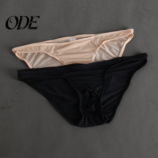 Dünne Herren Slips Sommer 3D U-konvex Niedrige Taille Maximaler Komfort Slips Einfarbige Dreidimensionale Tasche Unterwäsche Stützend
