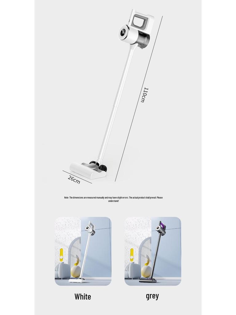 Handheld Wireless Vacuum Cleaner with Strong Suction, Mopping Function, and Wet/Dry Use – All-in-One Upright Design