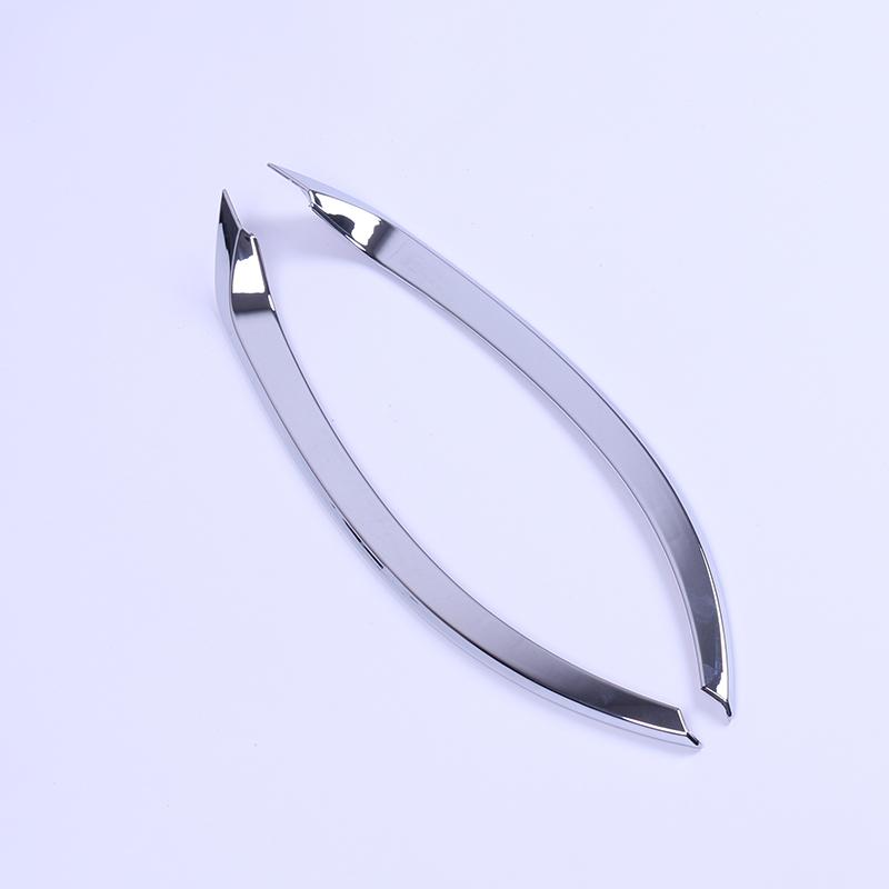 2016 Accessories 2pcs ABS Chrome REAR FOG LAMP COVER TRIM FITS FOR VOLVO XC90 2015-2025 Car Styling