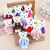 PCS Cute Cartoon Plush Animal Doll Toy Hard foam Bouquet Bear Plush Doll Kid Toys Small Bear Doll