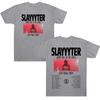 PEGGIORE RAGAZZA AL MONDO TOUR T-shirt Slayyyter Moda 2026 Magliette a Manica Corta Tendenza Y2K Donna Uomo Cotone di Alta Qualità T-shirt
