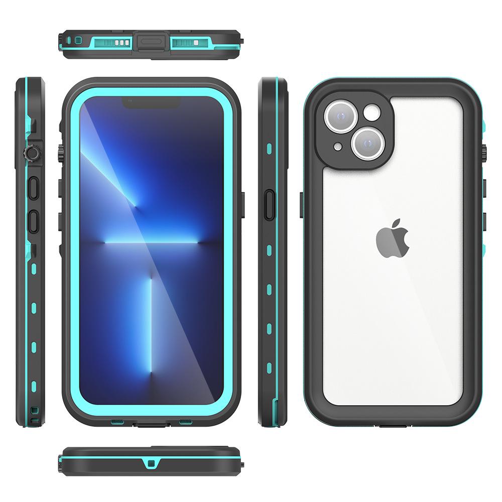 Red Pepper Waterproof Shockproof Case for iPhone 13 - Outdoor Diving Protection