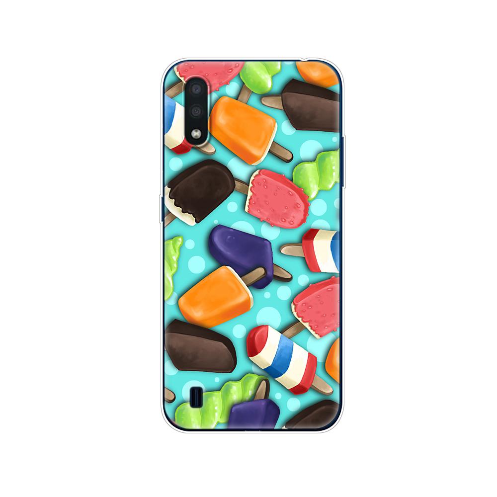 For Samsung M01 Case 5.7" Soft Silicon Tpu Cover For Samsung Galaxy M01 M 01 SM-M015FZBDSER M015 Phone Back Shell Bumper Funda