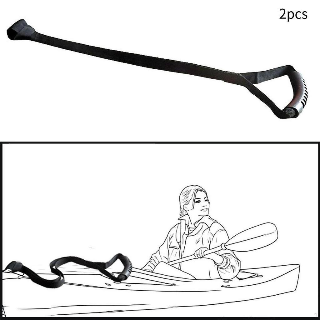 Kayak Stand Up Assist Strap Canoe Drag Pulling Cord Tool Strong
