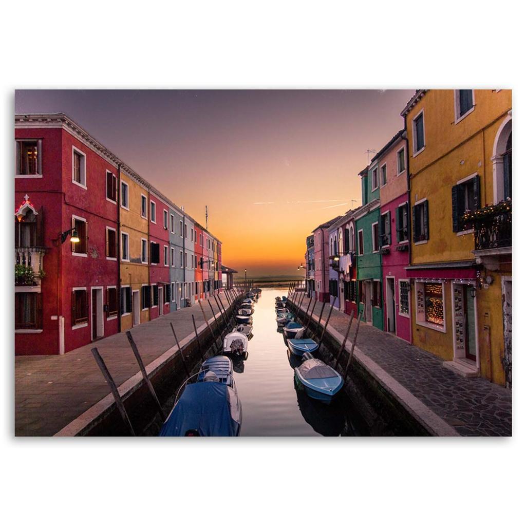 Lerret Venezia Canal City Italia