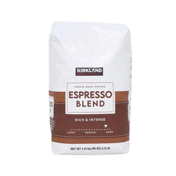 Kirkland Signature Espresso Blend Roasted Whole Bean Coffee 1.13kg