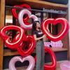 40-Inch Large Hollowed-Out Heart-Shaped Foil Balloons Are Suitable For Valentine'S Day And Weddings