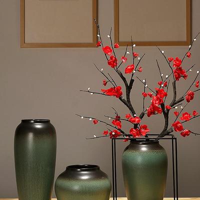Handcrafted Jingdezhen Ceramic Vase - Modern Minimalist Decorative Piece for Living Room or Study