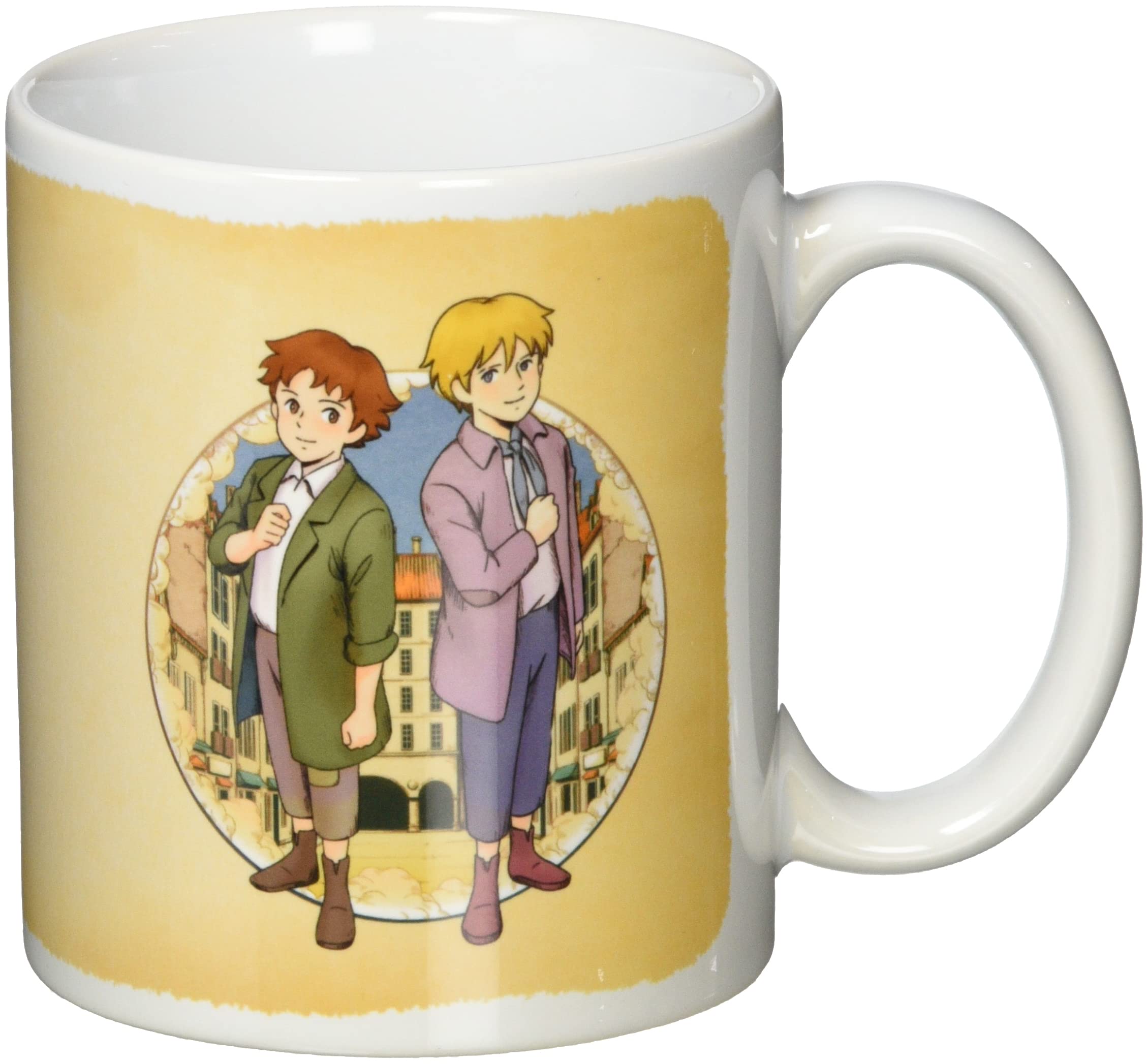 

Kinsei Pottery Blue 8cm Classico 916128 Romeo s Sky Mug, Diameter, Pattern, White, белый