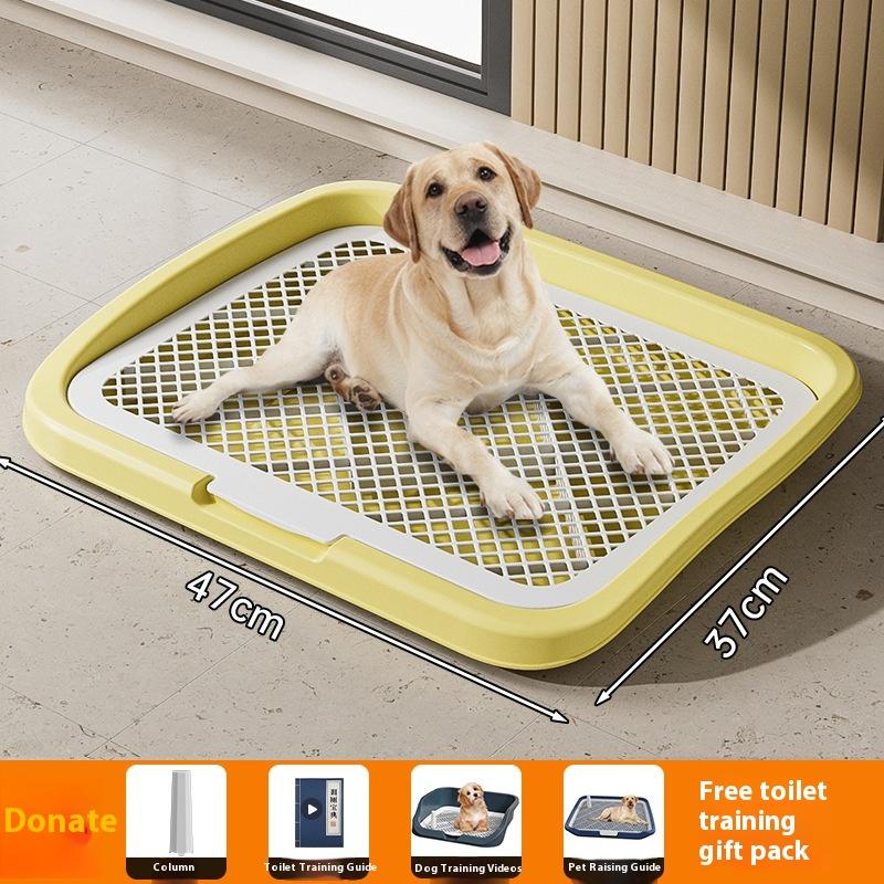 Toaleta do treningu czystości dla psa, Plastikowy uchwyt na podkładki do sikania dla psa ze zdejmowaną siatką, Trener czystości dla psa wielokrotnego użytku, Kuweta dla psa dla zwierząt domowych Up