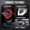 Motorcycle Noise Reduction Earplugs Silicone Soundproof Earplugs Anti-Noise Mute Earplugs For Travel Bikers Sleeping Work