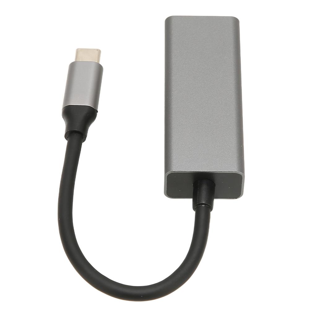 USB C To Ethernet Adapter Gigabit USB C To Ethernet 1000Mbps Auto Sensing Type C Gigabit Ethernet Adapter