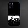 Band U2 Phone Case For iPhone 16,15,14,13,12,11 Plus,Pro Max, Soft Silicone Black Cover