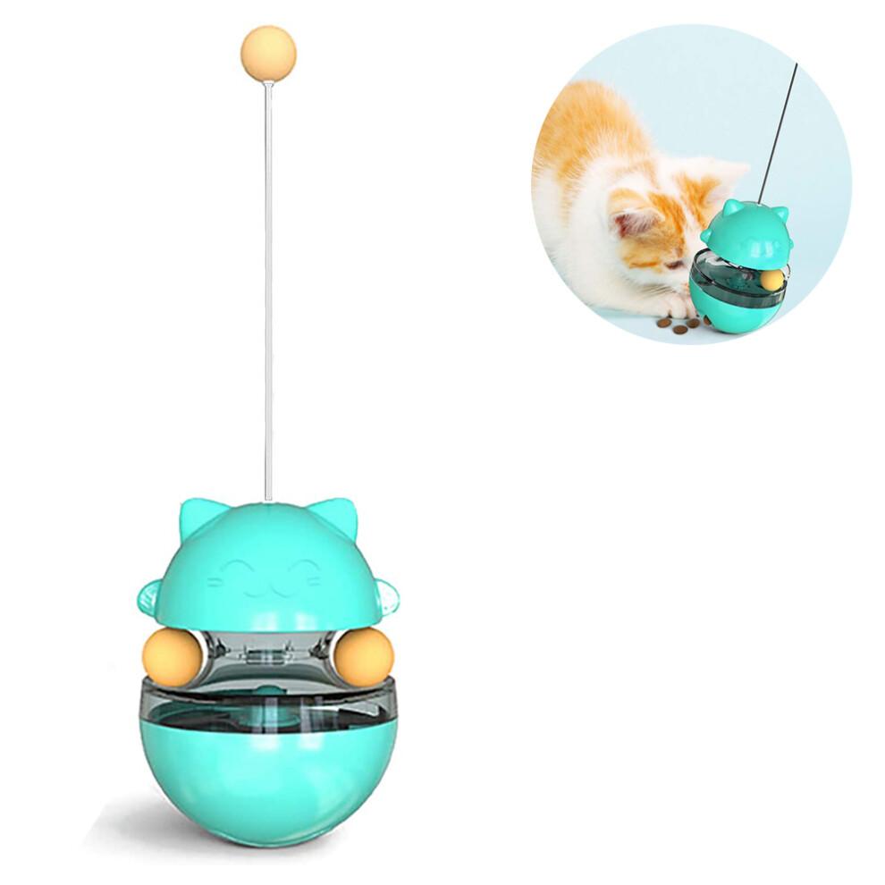 Puzzle Toy For Cats, Interactive Catnip Toy With Detachable Wand, Slow Feeder For Engaging Feeding Sessions, Durable And Safe With Smooth Surface, Cle