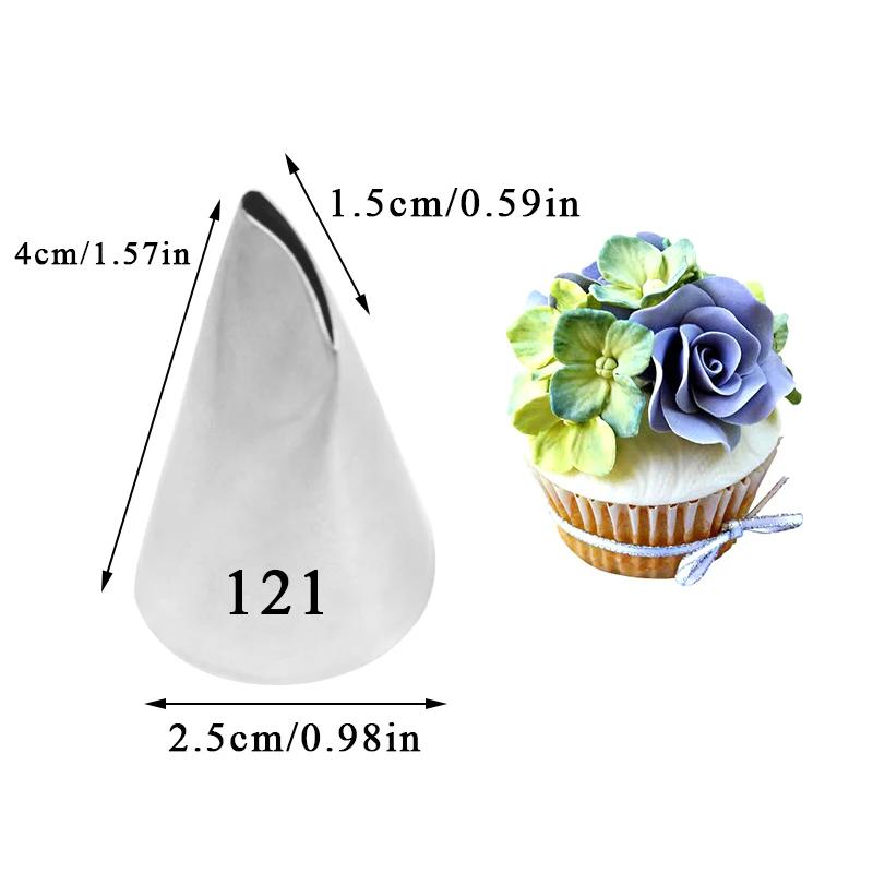 Promotion Multi-size Rose Petals Icing Piping Nozzles Cake Decorating Pastry Tip Sets Fondant Cake Tools