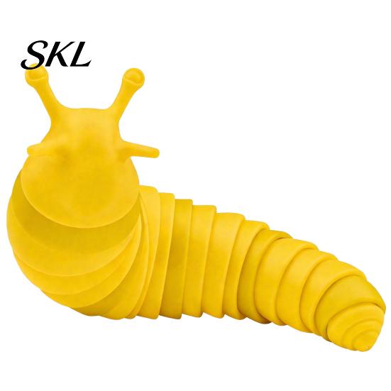 Colorful Macaron Decor Sensory Slug Fidget Toys, Mini Toys for Adults & Kids Party Favors, Desktop Stress Relief Cute Autistic Children, Age