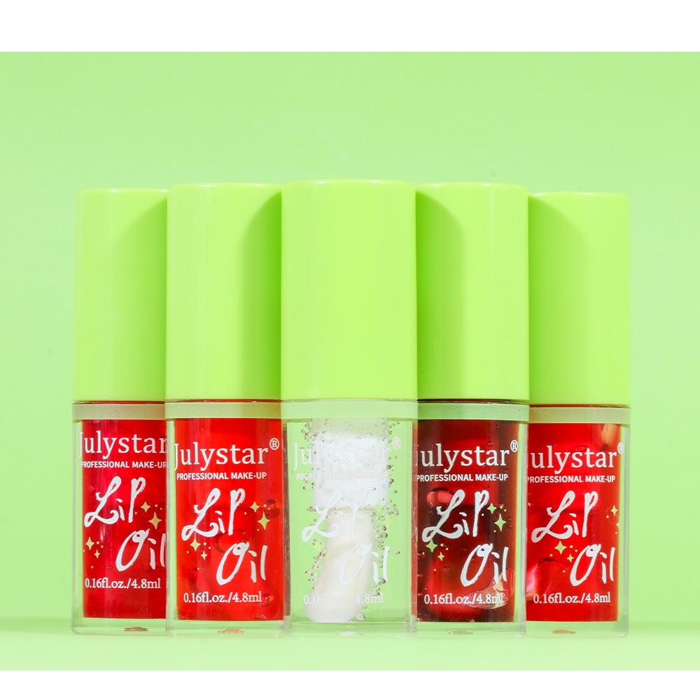 Trwały nawilżający transparentny nawilżający olejek do ust nawilżający łatwy w kolorowaniu Dudu Lip Fruit Mirror błyszczyk do ust