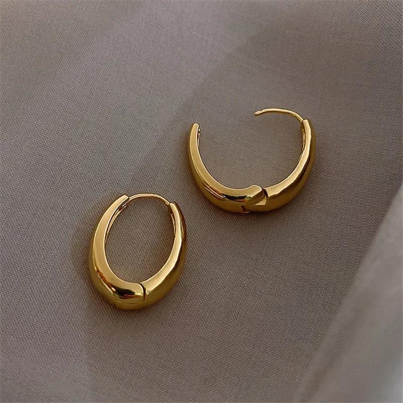 LATS 2024 Hot Sale Fashion Metal Drop Earrings for Woman Vintage Hoop Earring Trend Classic Party Wedding Pendant Zircon Gift