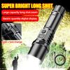 TYPE-C Charging Telescopic Zoom Light Ultra Bright Outdoor Emergency Light  Camping