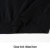 CARLI Men's Premium Half-Zip Stand Collar Wool-Blend Sweater